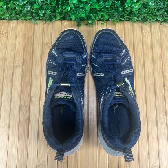 Skechers Women's Hillcrest Vast Adventure Navy/Grey Trail Sneakers Size 7 - Picture 4 of 11